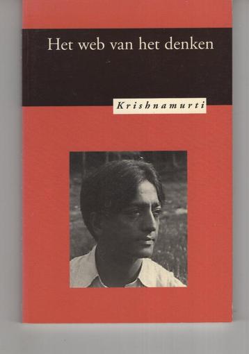 Het web van het denken Krishnamurti  beschikbaar voor biedingen