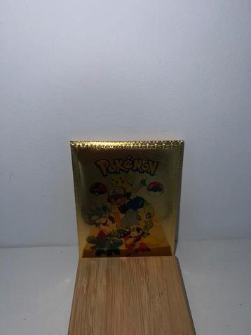Gouden Pokemonkaarten beschikbaar voor biedingen