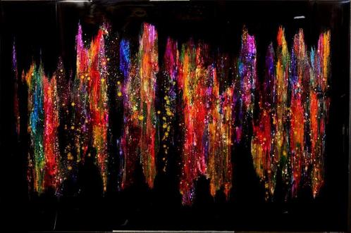 Infinit abstract werk van James Chiew UNIEK!, Antiek en Kunst, Kunst | Schilderijen | Modern, Ophalen of Verzenden