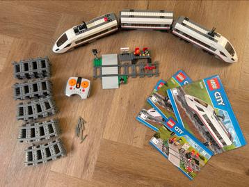 Lego hoge snelheids trein 60051 als nieuw beschikbaar voor biedingen