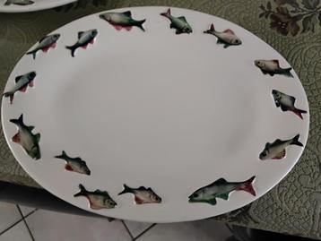 3 prachtige visschalen ovaal 32 x 24 beschikbaar voor biedingen