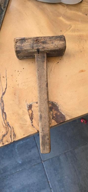 Antieke Houten Hamers - Decoratie & Gebruik beschikbaar voor biedingen