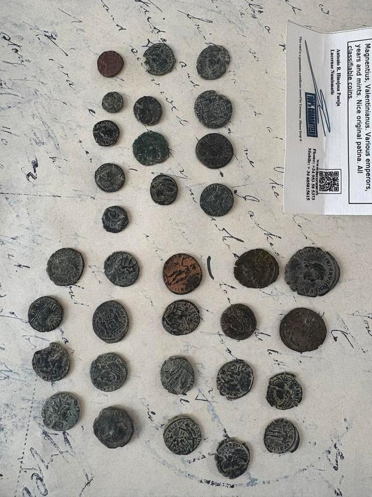 Romeinse Munten - Diverse Keizers, Postzegels en Munten, Munten | Nederland, Losse munt, Overige waardes, Vóór koninkrijk, Zilver