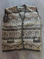 IJslands wollen vest zonder mouwen - XL, Kleding | Dames, Truien en Vesten, Bruin, Maat 46/48 (XL) of groter, Ophalen of Verzenden