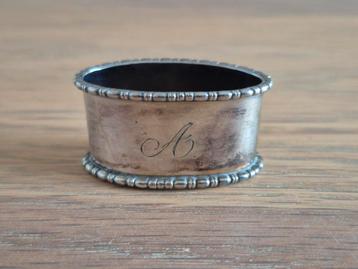 Vintage Verzilverde (90) Servetring beschikbaar voor biedingen