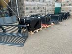 Grondbakken puinbakken tegelrieken palletvorken op voorraad!, Ophalen of Verzenden, Wiellader of Shovel