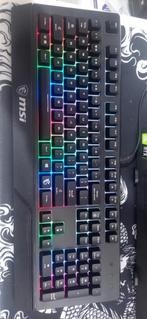 Toetsenbord MSI Vigor GK20, Computers en Software, Toetsenborden, Ophalen, MSI, Gaming toetsenbord, Zo goed als nieuw
