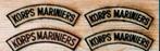 Korps Mariniers Schouder Embleem Straatnaam, Verzamelen, Militaria | Algemeen, Ophalen of Verzenden, Marine, Nederland, Embleem of Badge