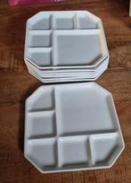 7 gourmetborden (2323), Ophalen of Verzenden, Zo goed als nieuw, Bord(en), Overige stijlen