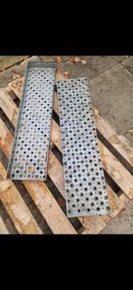 12x RVS Traptredes, Doe-het-zelf en Verbouw, Ladders en Trappen, Ophalen, Gebruikt, Trap, 4 meter of meer