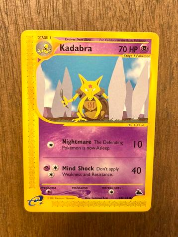 Kadabra - Skyridge 69/144 beschikbaar voor biedingen