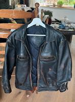 Donkerbruine leren jas - goede staat, Ophalen of Verzenden, Gedragen, Maat 36 (S), Bruin