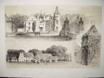 015 / Kasteel de Gelder / Rande / boerderij Scherpenzeel, Antiek en Kunst, Ophalen of Verzenden