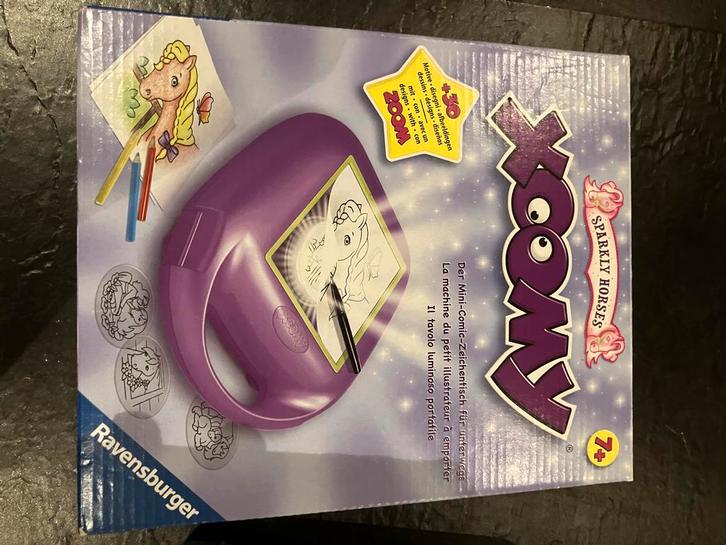 Xoomy Sparkly Horses Tekentafel - Ravensburger, Hobby en Vrije tijd, Knutselen, Zo goed als nieuw, Gereedschap of Toebehoren, Ophalen of Verzenden