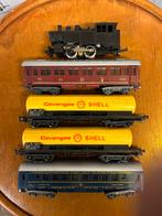 Lima electrische trein met veel rails wagons etc, Hobby en Vrije tijd, Ophalen, Gelijkstroom, Analoog, Lima