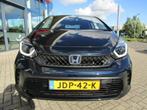 Honda Jazz 1.5 i-MMD 109pk Hybrid CVT Executive, 4 cilinders, Blauw, Leder en Stof, Bedrijf