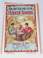 Affiche jenever " 't Lekker Stoopje" origineel., Antiek en Kunst, Kunst | Litho's en Zeefdrukken, Ophalen of Verzenden