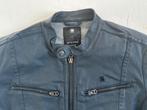 zgan G-star leren tussenjas mt L, Blauw, Maat 42/44 (L), Ophalen of Verzenden, G-STAR RAW