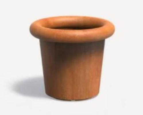 Bloempot cortenstaal Adezz Tube 70cm 2 stuk, Tuin en Terras, Bloempotten, Zo goed als nieuw, Metaal, 40 tot 70 cm, 40 cm of meer