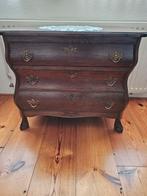Antieke commode met 3 lades, Antiek en Kunst, Ophalen of Verzenden