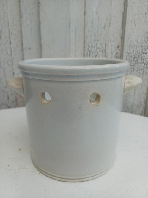Oud theelicht, waxinehouder, theepothouder, servies, Antiek en Kunst, Curiosa en Brocante, Verzenden