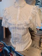 Witte blouse (56) x.l., Antiek en Kunst, Ophalen of Verzenden