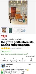 Antiek encyclopedie te koop, Ophalen of Verzenden