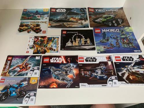 Lego instructie boekjes: Star Wars, Ninjago, Creator, Pirate, Kinderen en Baby's, Speelgoed | Duplo en Lego, Gebruikt, Lego, Ophalen of Verzenden
