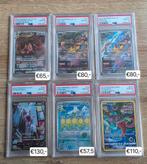 PSA 10 9 8 7 Pokémon slabs Gem Mint Near Mint Graded, Ophalen of Verzenden, Zo goed als nieuw, Losse kaart, Foil