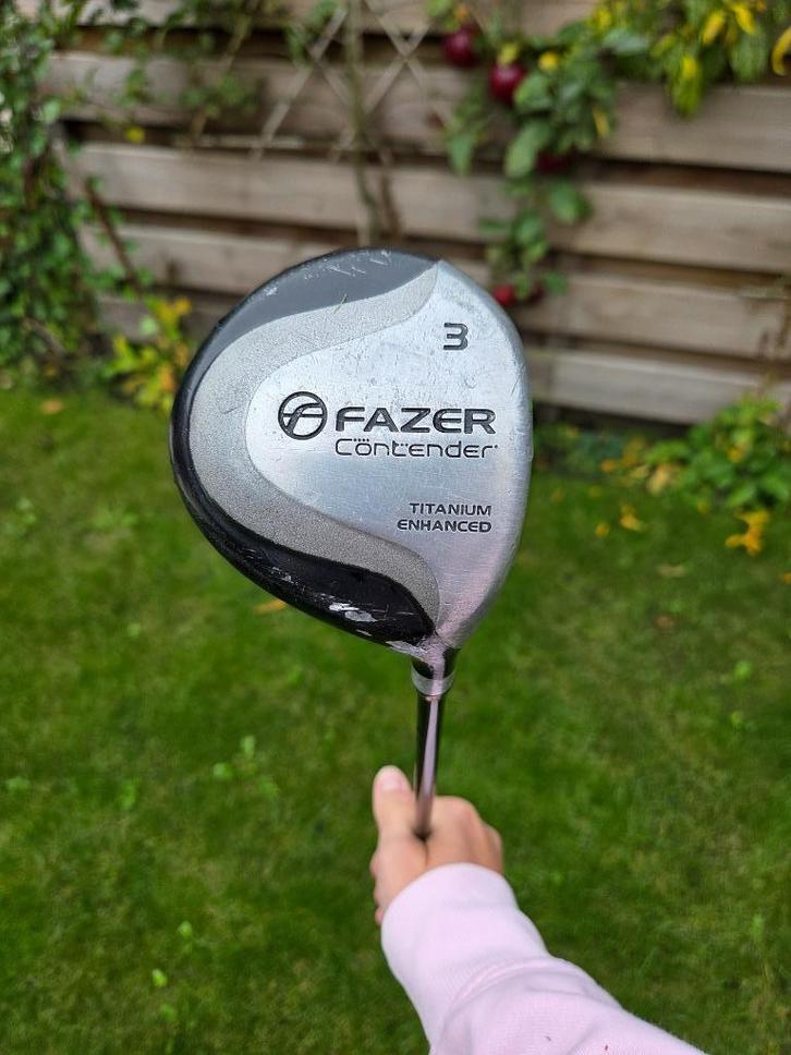 Fazer Contender Houten 3 Fairway Wood, Sport en Fitness, Golf, Gebruikt, Club, Overige merken, Ophalen