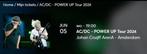 AC/DC Power Up Tour 2024 Johan Cruijf Arena, Tickets en Kaartjes, Concerten | Rock en Metal