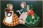 Aus der “BIEDERMEIERZEIT” — 3 meisjes, Verzenden, 1920 tot 1940, Ongelopen, Kinderen