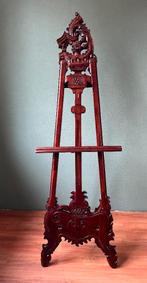 Decoratieve houten schildersezel., Antiek en Kunst, Ophalen