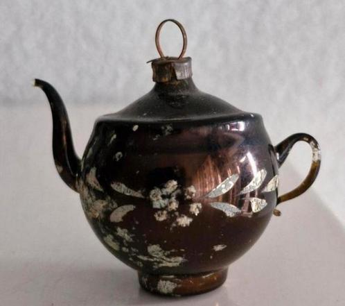 Oude Kerstball Theepot, Diversen, Kerst, Ophalen of Verzenden