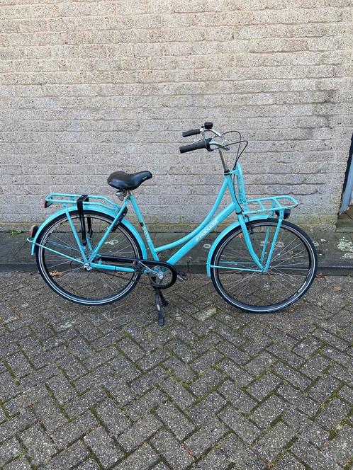 Omafiets Robuust Karakter Transporter, Fietsen en Brommers, Fietsen | Dames | Omafietsen, Gebruikt, 53 tot 56 cm, Handrem, Ophalen