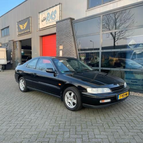 Honda Accord Coupe 2.2 automaat 1995 - leer, airco, elektris, Auto's, Honda, Particulier, Overige modellen, Airbags, Airconditioning