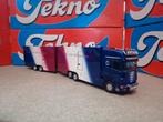 Scania 144 combinatie Ballegooien Tekno, Hobby en Vrije tijd, Modelauto's | 1:50, Ophalen of Verzenden, Nieuw, Bus of Vrachtwagen