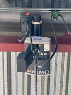 Ketting takel met electrische loopkat 125kg chainmaster, Ophalen, Zo goed als nieuw