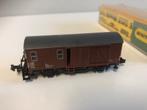 Minitrix 3500 gesloten goedenwagon nette staat ovp, Gelijkstroom, Trix, Wagon, Ophalen of Verzenden