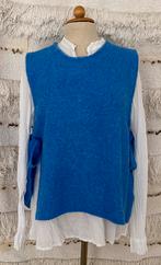 Nieuw! Aparte spencer In April 1986, Blauw, Maat 42/44 (L), Nieuw, Ophalen of Verzenden