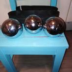 Jeu de boules ballen 3 stuks grafisch lyceum utrecht, Ophalen, Gebruikt