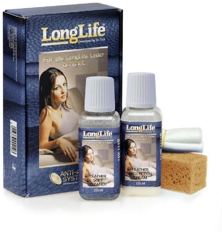 Longlife onderhoud set anti-aging voor lederen stoel bank le, Huis en Inrichting, Fauteuils, Nieuw, Leer, Ophalen