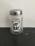 Vintage Nescafé glazen voorraadpot – Vier Jaargetijden –. , Ophalen of Verzenden, Huis en Inrichting