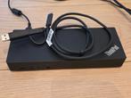 Lenovo 03X7469 docking station type 40AF, Computers en Software, Lenovo ThinkPad, Ophalen of Verzenden, Zo goed als nieuw, Docking station