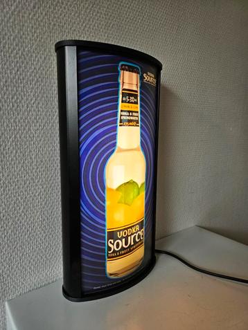 Wodka reclame lichtbak beschikbaar voor biedingen