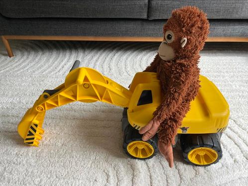 BIG- power worker maxi graadmachine - loopauto-, Kinderen en Baby's, Speelgoed | Overig, Zo goed als nieuw, Jongen of Meisje, Ophalen