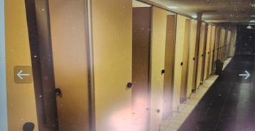 NU IN PRIJS VERLAAGD. Sanitaire cabines! beschikbaar voor biedingen