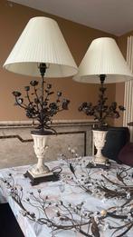 2 lampen, Huis en Inrichting, Lampen | Lampenkappen, Ophalen of Verzenden, Rond