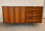 Dressoir Fristho jaren 60 teakhouten dressoirs lowboards., Huis en Inrichting, Kasten | Dressoirs, Ophalen