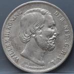 Zilveren rijksdaalder 1858 - 2 1/2 gulden 1858 Willem 3, Postzegels en Munten, Munten | Nederland, Zilver, 2½ gulden, Koning Willem III
